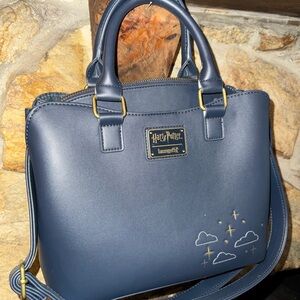 Loungefly Harry Potter Navy Satchel